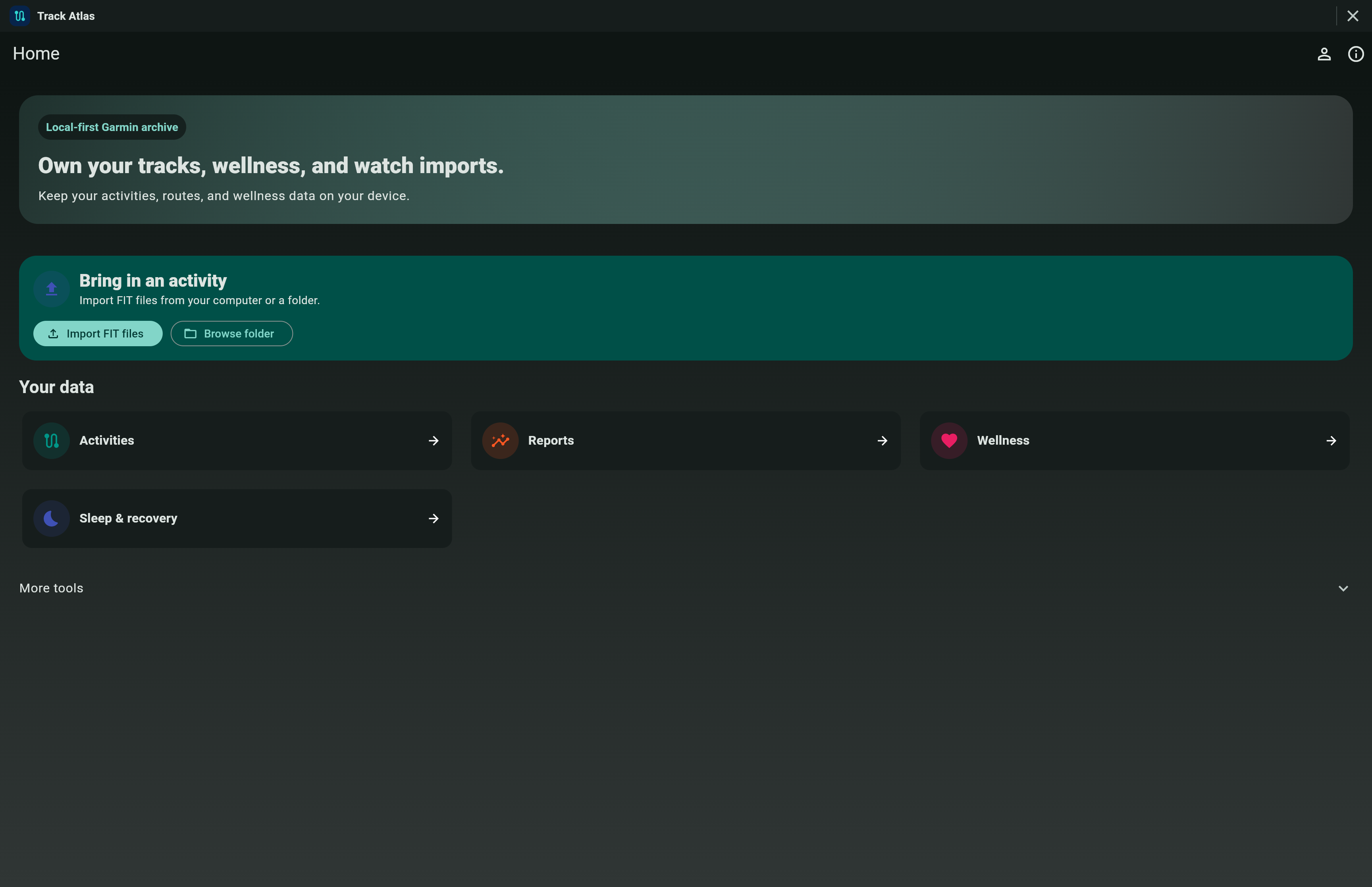 Track Atlas screenshot 1
